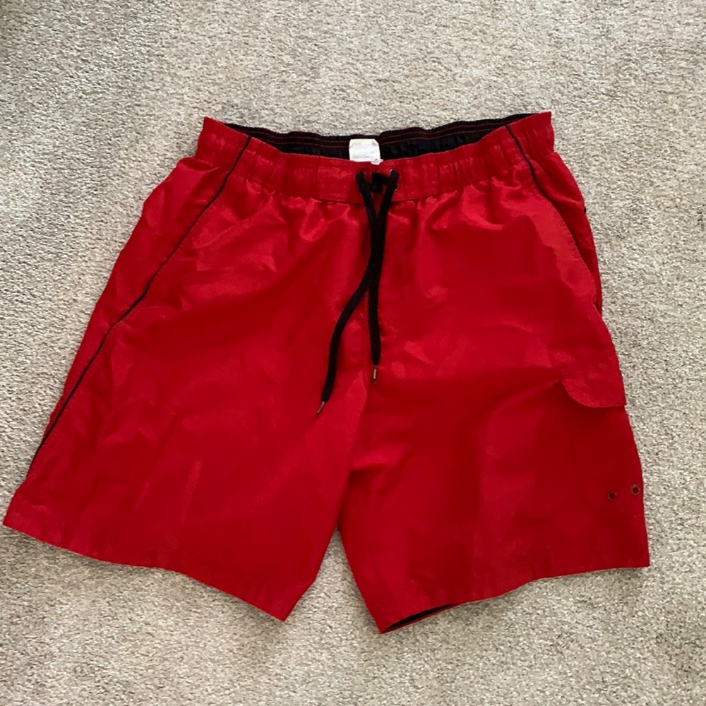 Men’s Speedo swim trunks with mesh liner